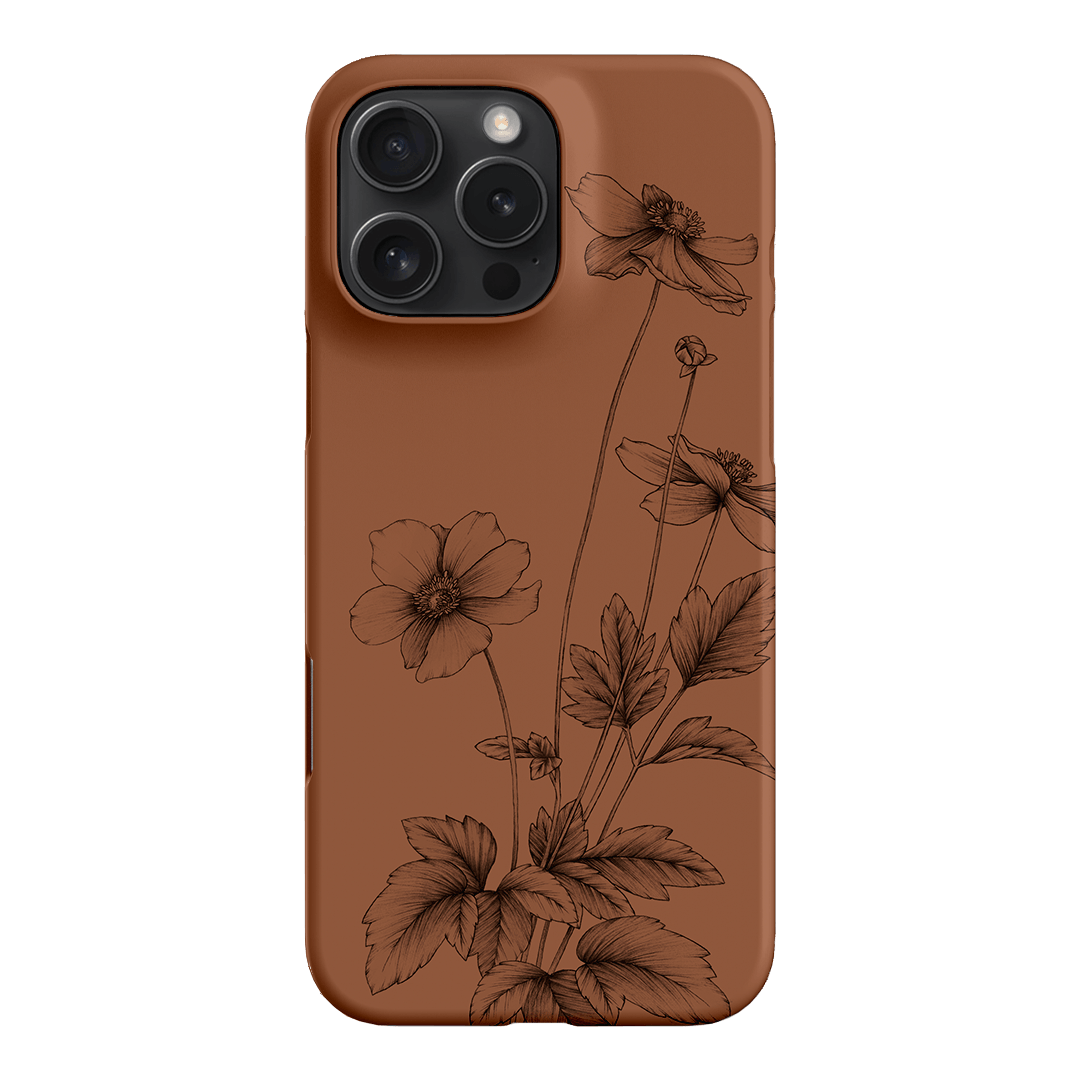 Windflowers Study Printed Phone Cases iPhone 16 Pro Max / Snap by Typoflora - The Dairy