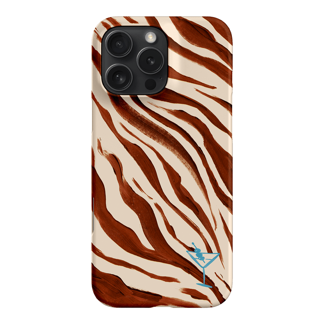 Zebra Tini Printed Phone Cases iPhone 16 Pro Max / Snap by Charlie Taylor - The Dairy