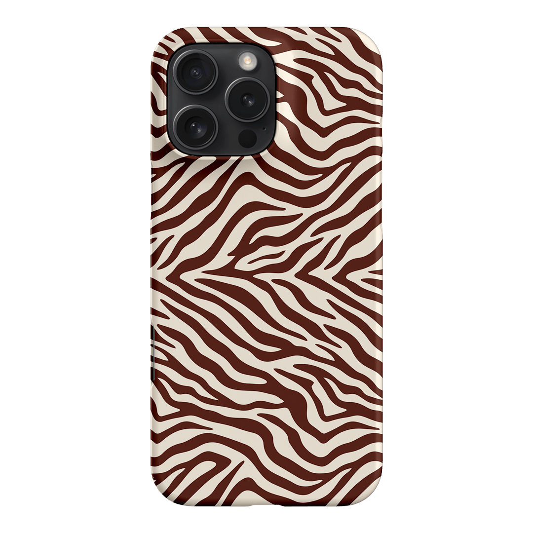 Zebra Toast Printed Phone Cases iPhone 16 Pro Max / Snap by The Dairy - The Dairy