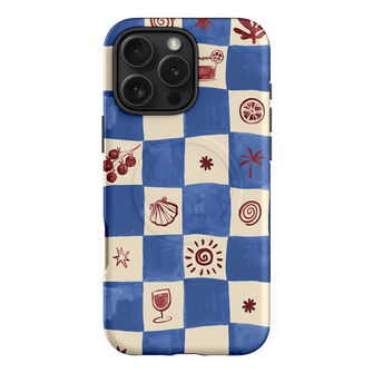 Afternoon Mezze Cornflower Printed Phone Cases iPhone 16 Pro Max / Armoured MagSafe by Charlie Taylor - The Dairy