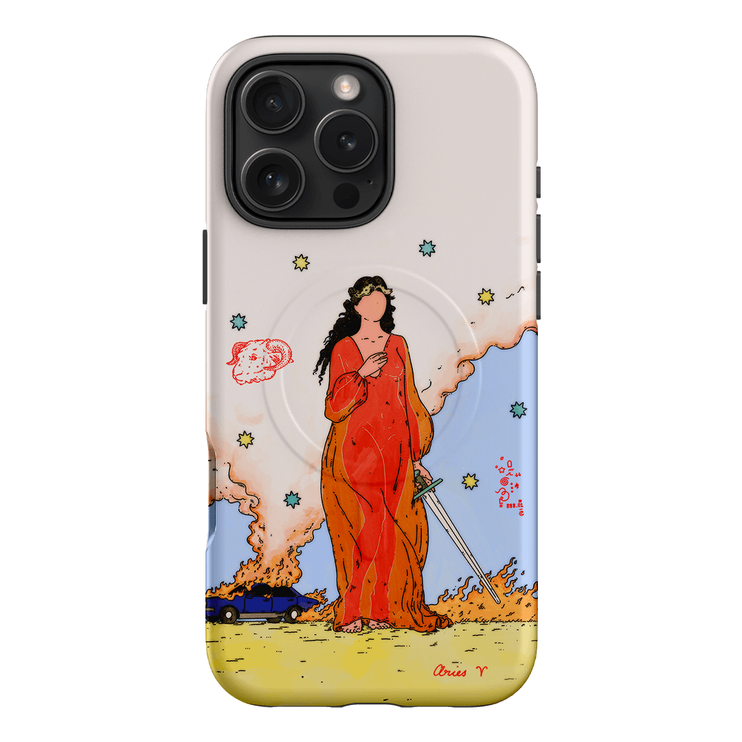 Aries Season Printed Phone Cases iPhone 16 Pro Max / Armoured MagSafe by Easty Beasty - The Dairy