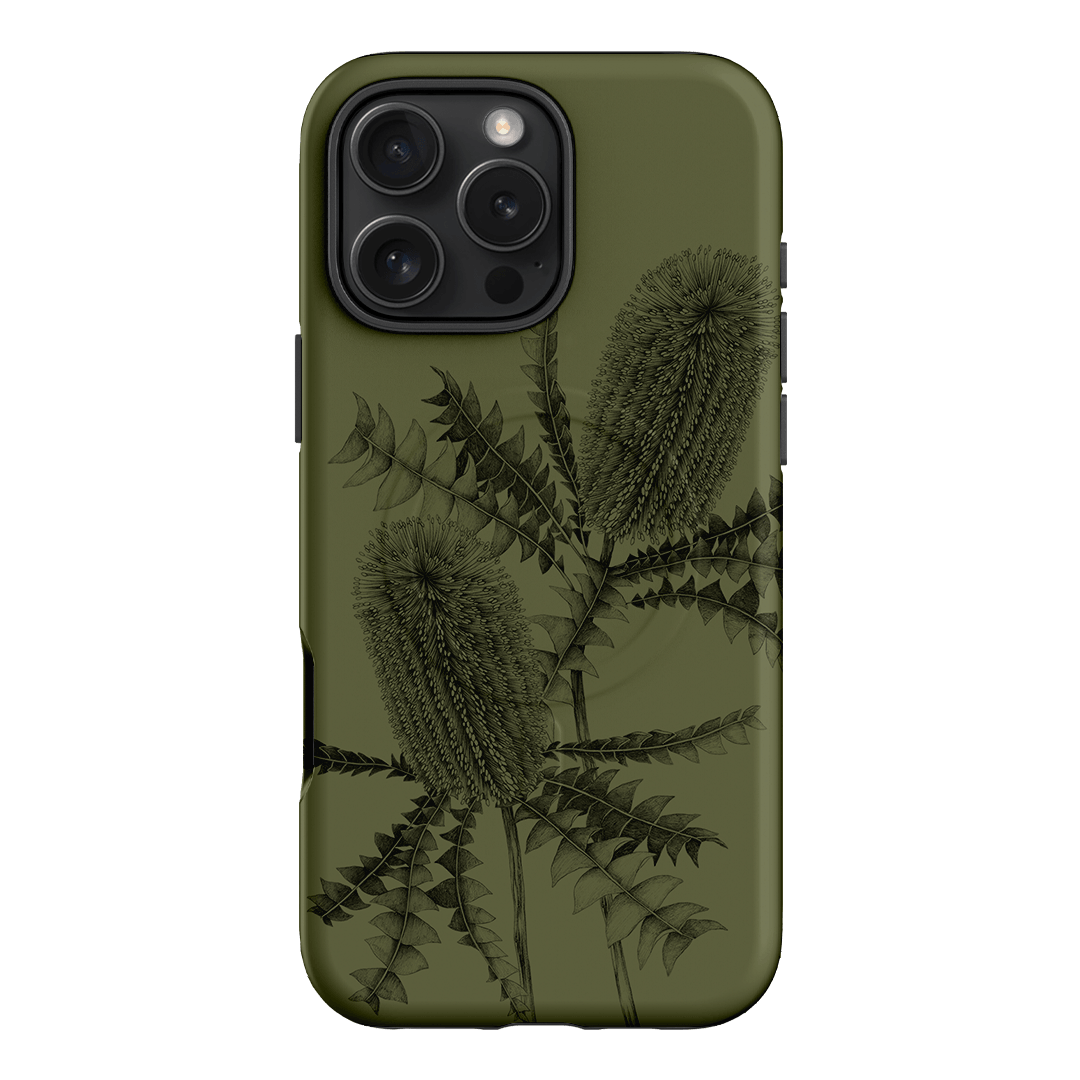 Banksia Study Printed Phone Cases iPhone 16 Pro Max / Armoured MagSafe by Typoflora - The Dairy