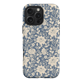 Blue Garden Printed Phone Cases iPhone 16 Pro Max / Armoured MagSafe by Kasiags Art - The Dairy