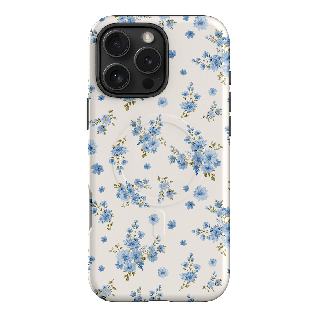 Blue Meadow Printed Phone Cases iPhone 16 Pro Max / Armoured MagSafe by Kasiags Art - The Dairy