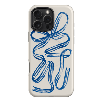 Bowerbird Ribbon Printed Phone Cases iPhone 16 Pro Max / Armoured MagSafe by Jasmine Dowling - The Dairy