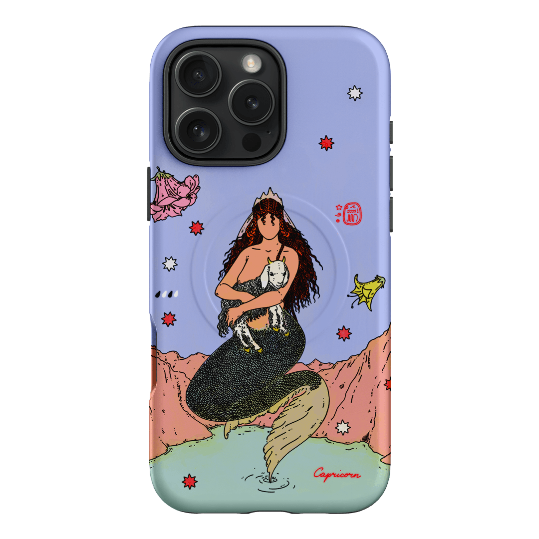 Capricorn Season Printed Phone Cases iPhone 16 Pro Max / Armoured MagSafe by Easty Beasty - The Dairy
