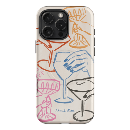 Cheers Multi Printed Phone Cases iPhone 16 Pro Max / Armoured MagSafe by Phthalo Ruth - The Dairy