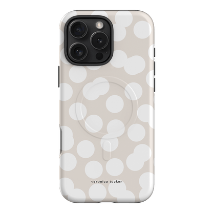 Confetti White Printed Phone Cases iPhone 16 Pro Max / Armoured MagSafe by Veronica Tucker - The Dairy