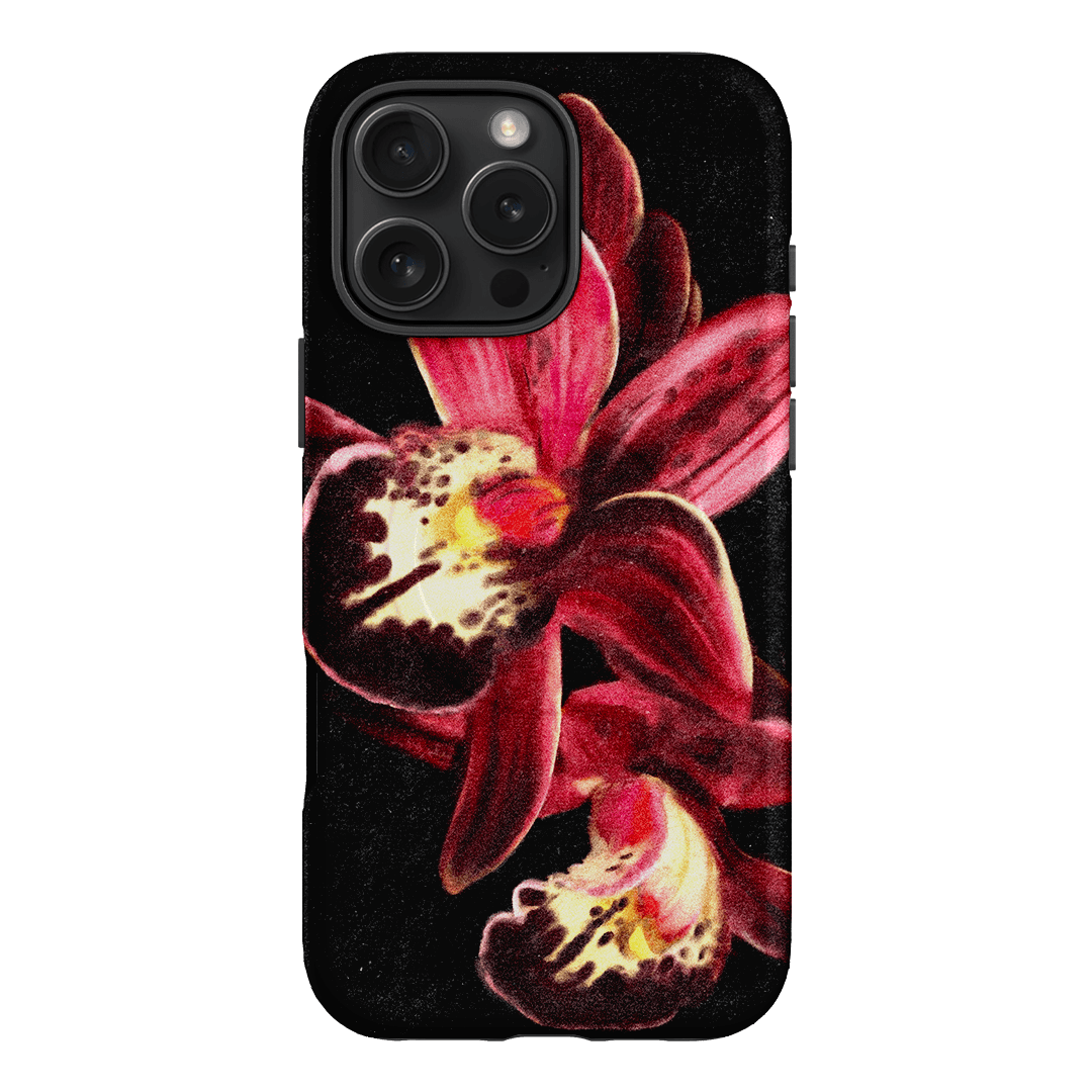 Deep Orchid Printed Phone Cases iPhone 16 Pro Max / Armoured MagSafe by Sally Hungerford - The Dairy