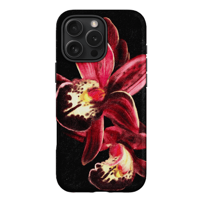 Deep Orchid Printed Phone Cases iPhone 16 Pro Max / Armoured MagSafe by Sally Hungerford - The Dairy