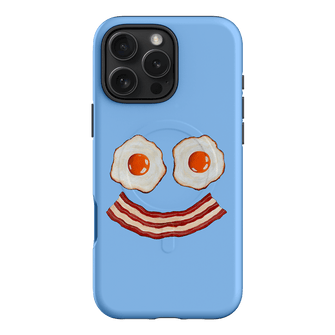 Eggs & Bacon Printed Phone Cases iPhone 16 Pro Max / Armoured MagSafe by Kayla Henley - The Dairy