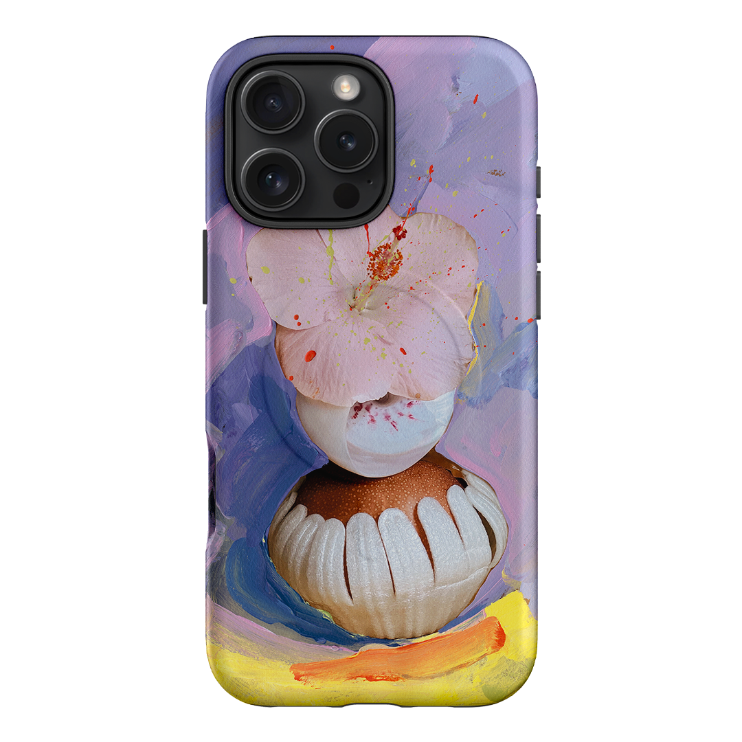 Flower Pop Printed Phone Cases iPhone 16 Pro Max / Armoured MagSafe by Nicole Nelius - The Dairy