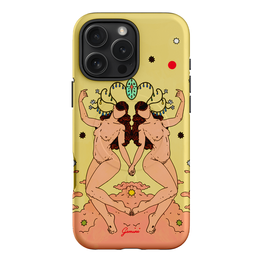 Gemini Season Printed Phone Cases iPhone 16 Pro Max / Armoured MagSafe by Easty Beasty - The Dairy