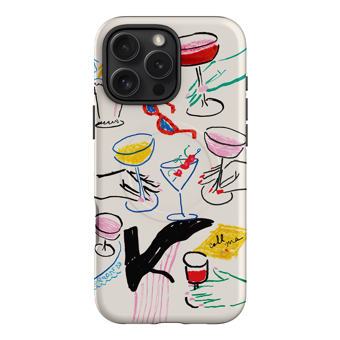 Girls Night Out Printed Phone Cases iPhone 16 Pro Max / Armoured MagSafe by Phthalo Ruth - The Dairy