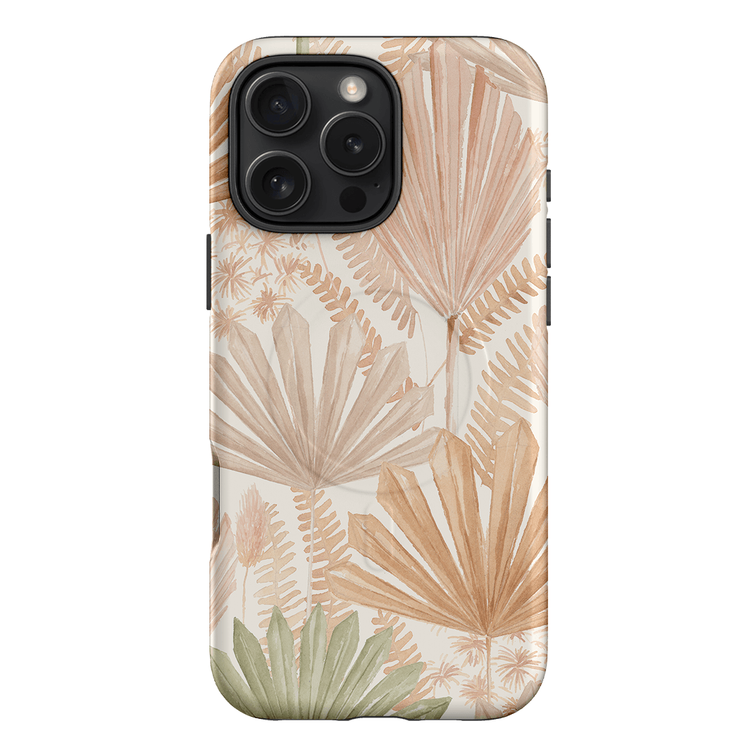 Golden Palm Printed Phone Cases iPhone 16 Pro Max / Armoured MagSafe by Cass Deller - The Dairy
