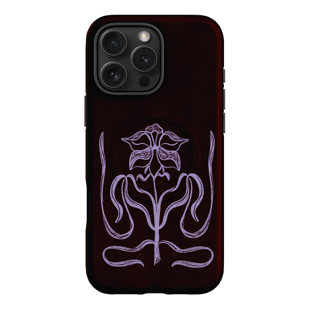 Growth Burgundy Printed Phone Cases by The Dairy - The Dairy