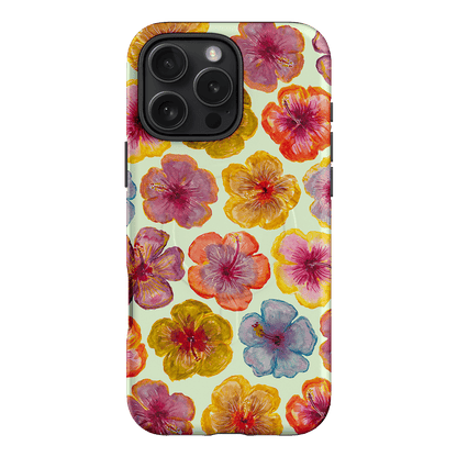 Hibiscus Holiday Sorbet Printed Phone Cases iPhone 16 Pro Max / Armoured MagSafe by BG. Studio - The Dairy