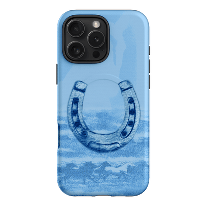 Horse Shoe Printed Phone Cases iPhone 16 Pro Max / Armoured MagSafe by Sally Hungerford - The Dairy