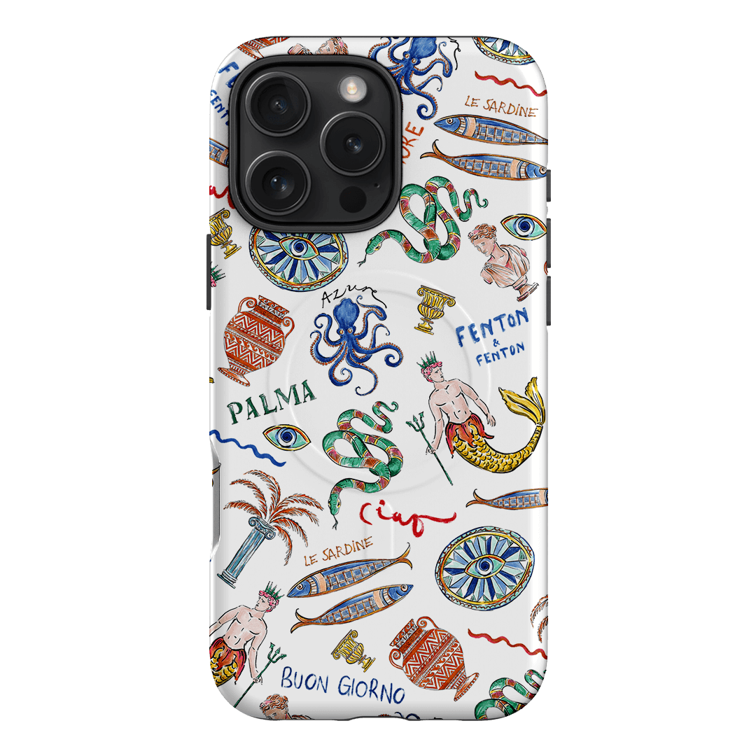 Il Mediterraneo Printed Phone Cases iPhone 16 Pro Max / Armoured MagSafe by Fenton & Fenton - The Dairy