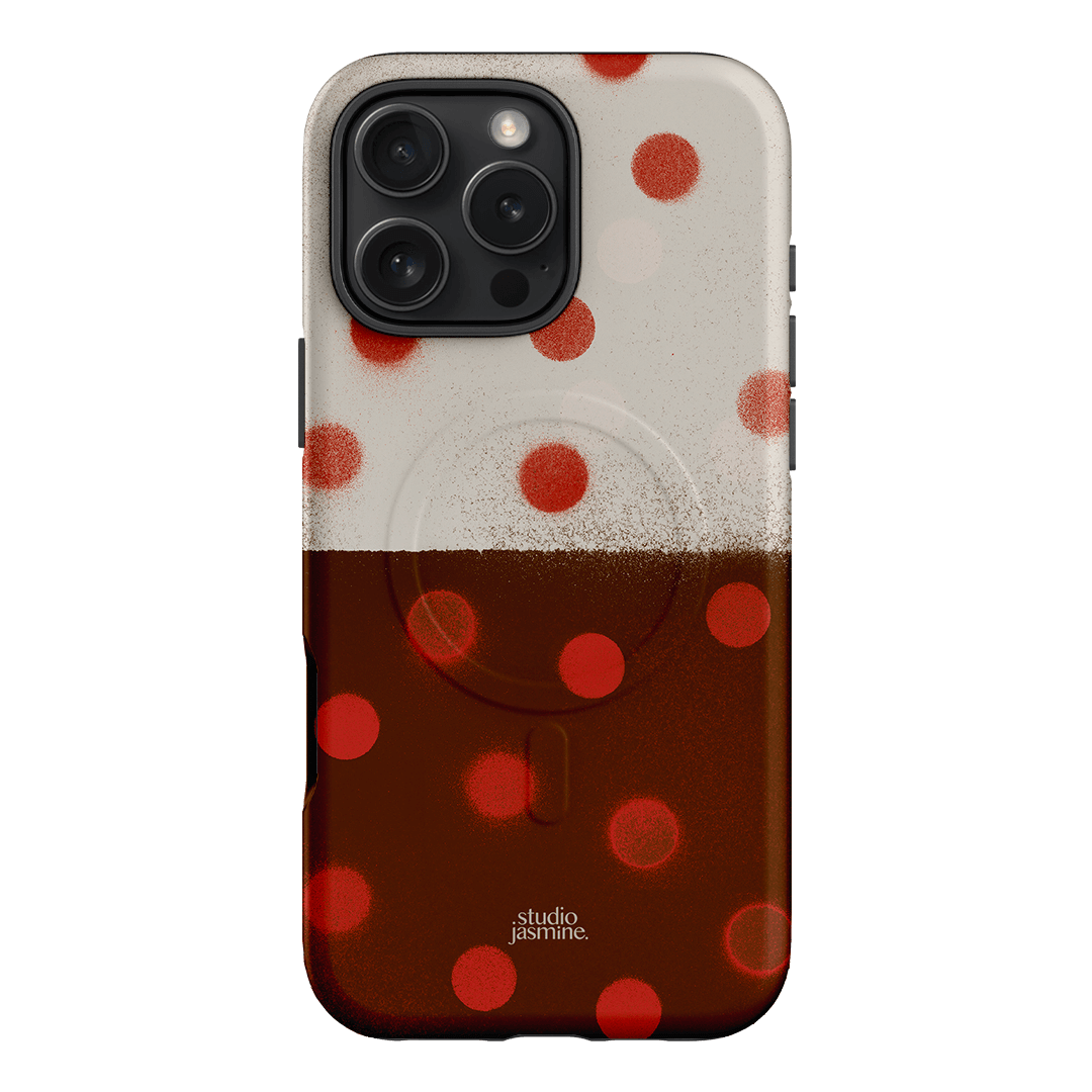 Ladybug Polka Dot Printed Phone Cases iPhone 16 Pro Max / Armoured MagSafe by Jasmine Dowling - The Dairy