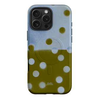 Lake Polka Dot Printed Phone Cases iPhone 16 Pro Max / Armoured MagSafe by Jasmine Dowling - The Dairy