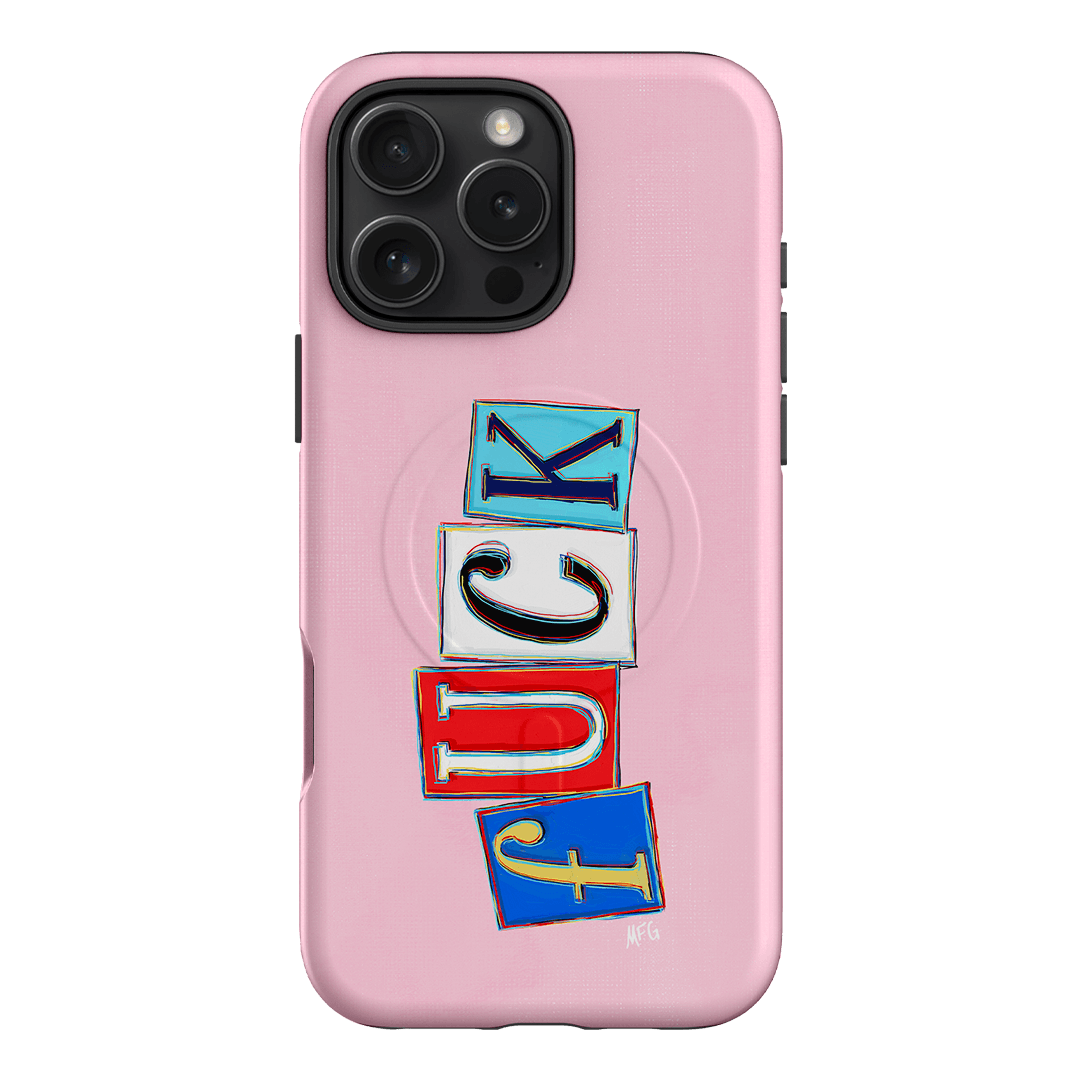 Lil Fcks Pink Printed Phone Cases iPhone 16 Pro Max / Armoured MagSafe by Margarbs Art - The Dairy