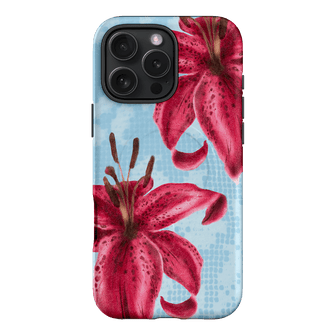 Lillies Printed Phone Cases iPhone 16 Pro Max / Armoured MagSafe by Sally Hungerford - The Dairy