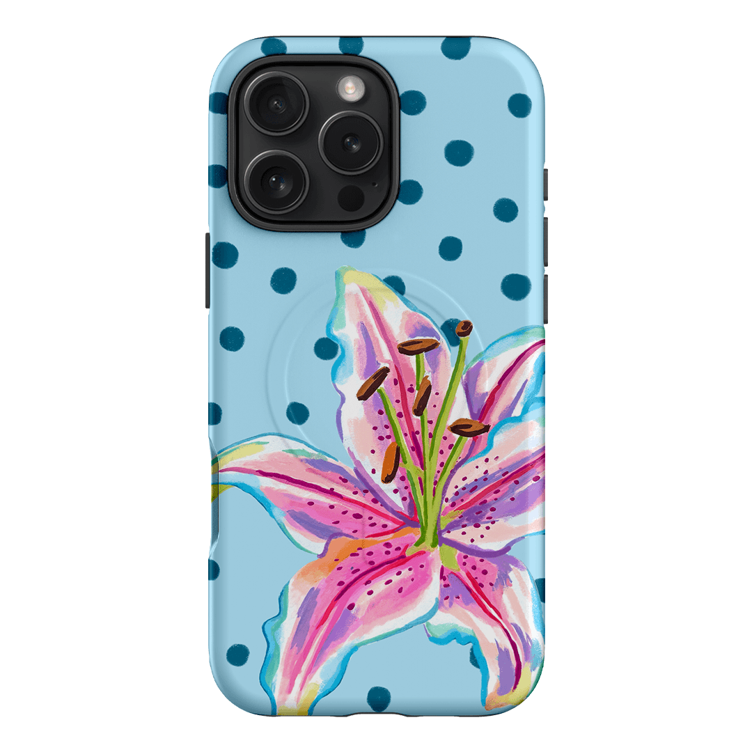 Lily Confetti Printed Phone Cases iPhone 16 Pro Max / Armoured MagSafe by Femke Studio - The Dairy