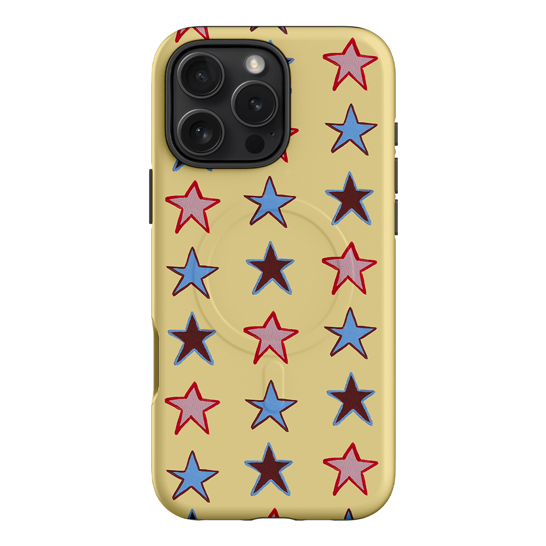 Lucky Stars Butter Printed Phone Cases iPhone 16 Pro Max / Armoured MagSafe by BG. Studio - The Dairy