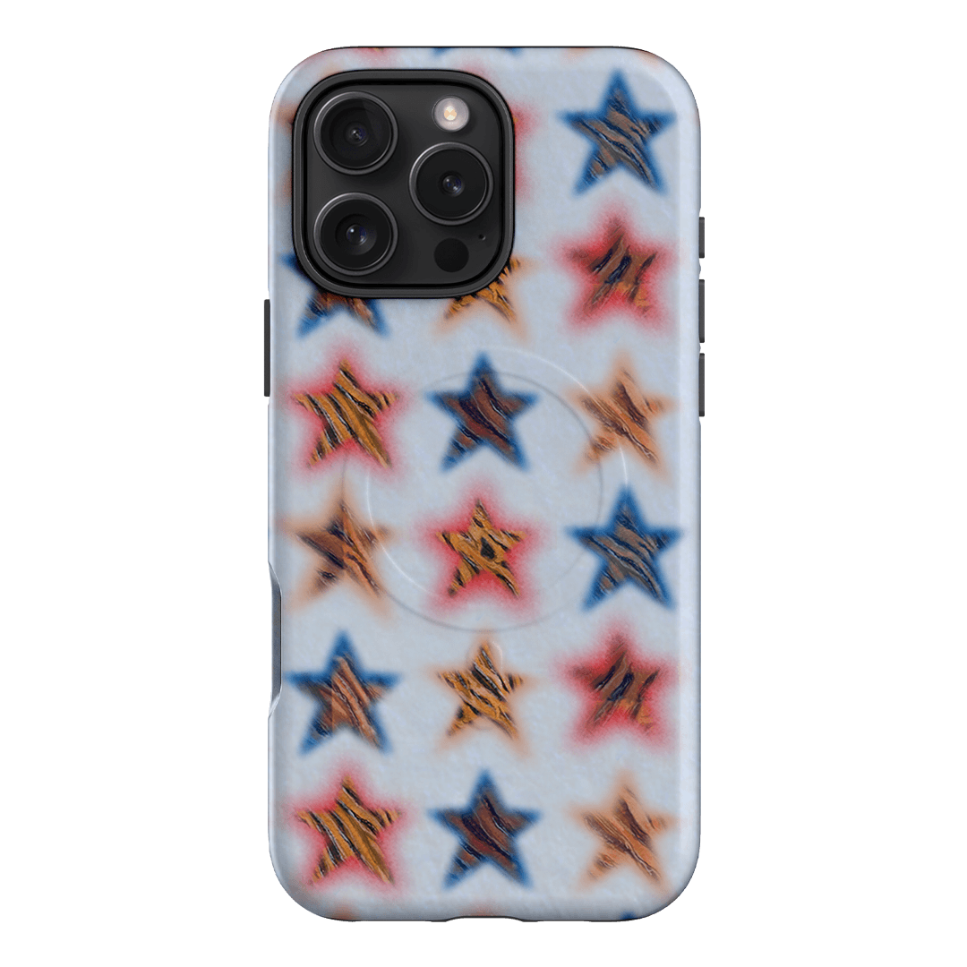 Lucky Stars Tiger Printed Phone Cases iPhone 16 Pro Max / Armoured MagSafe by BG. Studio - The Dairy