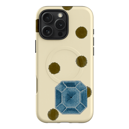 March Aquamarine Printed Phone Cases iPhone 16 Pro Max / Armoured MagSafe by Joiana - The Dairy
