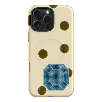 March Aquamarine Printed Phone Cases iPhone 16 Pro Max / Armoured MagSafe by Joiana - The Dairy