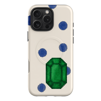 May Emerald Printed Phone Cases iPhone 16 Pro Max / Armoured MagSafe by Joiana - The Dairy