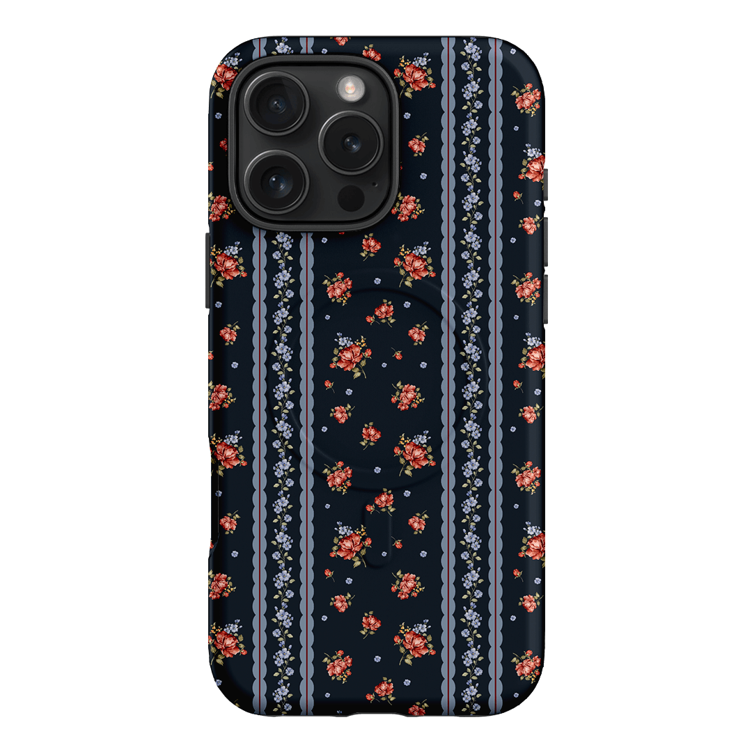 Midnight Stripe Printed Phone Cases iPhone 16 Pro Max / Armoured MagSafe by Kasiags Art - The Dairy