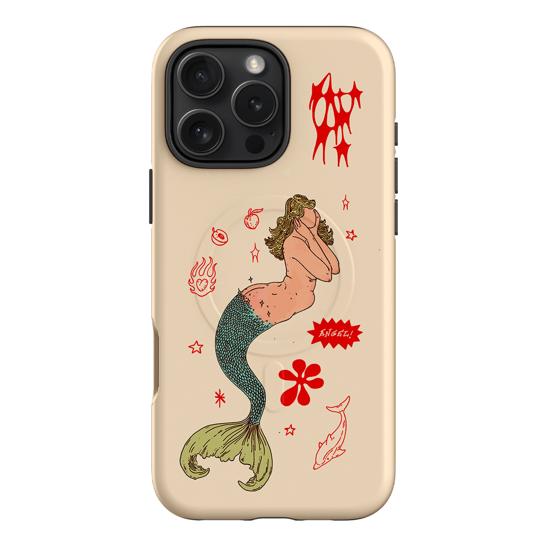 Mimi Cream Printed Phone Cases iPhone 16 Pro Max / Armoured MagSafe by Easty Beasty - The Dairy