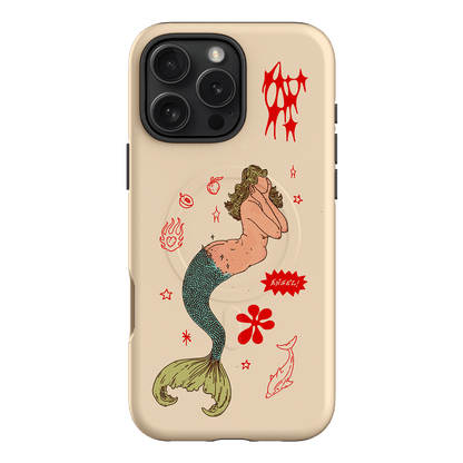 Mimi Cream Printed Phone Cases iPhone 16 Pro Max / Armoured MagSafe by Easty Beasty - The Dairy