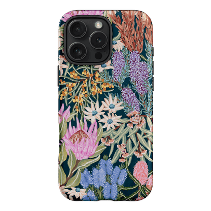 Moonlit Floral Printed Phone Cases iPhone 16 Pro Max / Armoured MagSafe by Amy Gibbs - The Dairy
