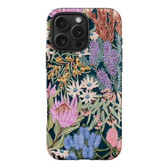 Moonlit Floral Printed Phone Cases iPhone 16 Pro Max / Armoured MagSafe by Amy Gibbs - The Dairy
