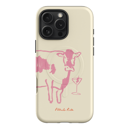 Mootini Pink Printed Phone Cases by Phthalo Ruth - The Dairy