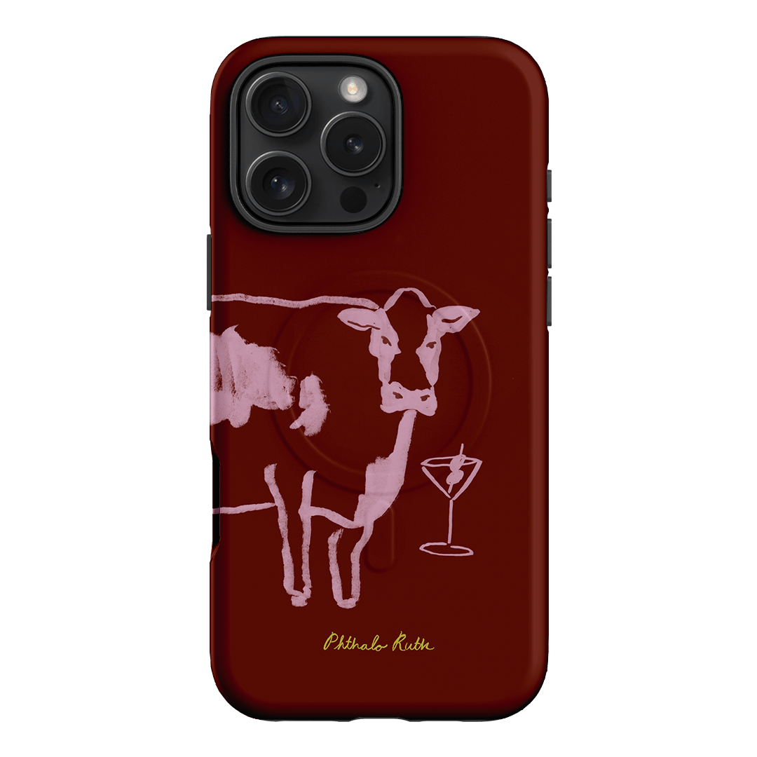 Mootini Berry Printed Phone Cases iPhone 16 Pro Max / Armoured MagSafe by Phthalo Ruth - The Dairy