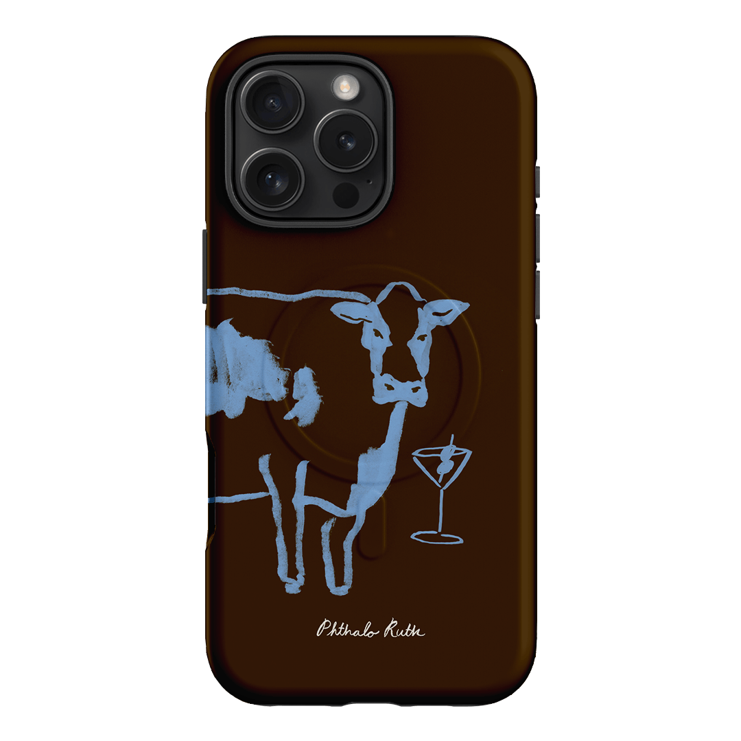 Mootini Espresso Printed Phone Cases iPhone 16 Pro Max / Armoured MagSafe by Phthalo Ruth - The Dairy