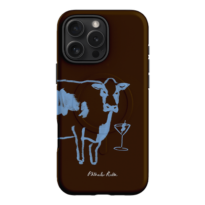 Mootini Espresso Printed Phone Cases iPhone 16 Pro Max / Armoured MagSafe by Phthalo Ruth - The Dairy