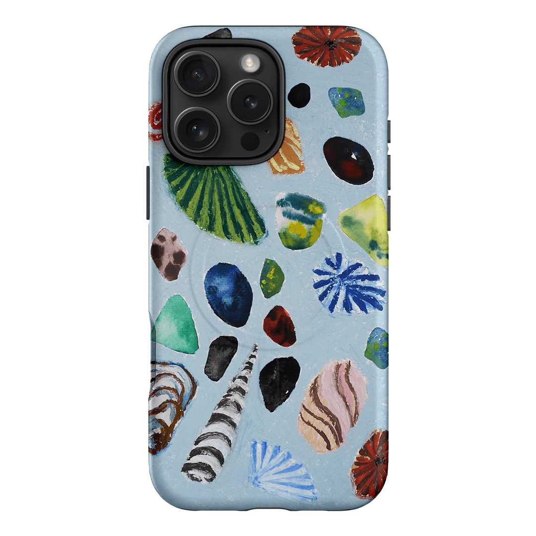 Ocean Currency Printed Phone Cases iPhone 16 Pro Max / Armoured MagSafe by Lisa Hu - The Dairy
