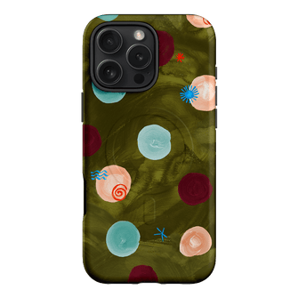 Olive Spot Printed Phone Cases iPhone 16 Pro Max / Armoured MagSafe by Charlie Taylor - The Dairy