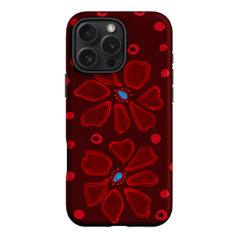 Painted Petal Rouge Printed Phone Cases iPhone 16 Pro Max / Armoured MagSafe by BG. Studio - The Dairy
