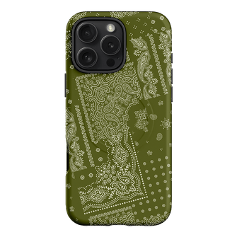 Paisley Fern Printed Phone Cases iPhone 16 Pro Max / Armoured MagSafe by The Dairy - The Dairy