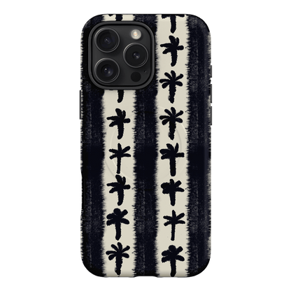 Palm Stripe Printed Phone Cases iPhone 16 Pro Max / Armoured MagSafe by Desmond & Dempsey - The Dairy