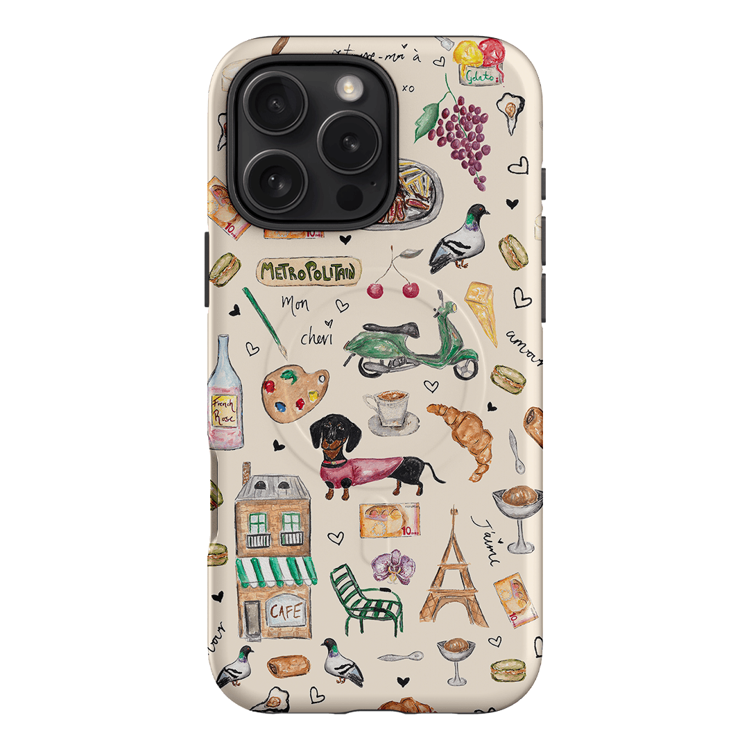 Parisian Daydream Printed Phone Cases iPhone 16 Pro Max / Armoured MagSafe by BG. Studio - The Dairy