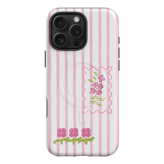 Patchwork Pink Printed Phone Cases iPhone 16 Pro Max / Armoured MagSafe by Kayla Carr - The Dairy