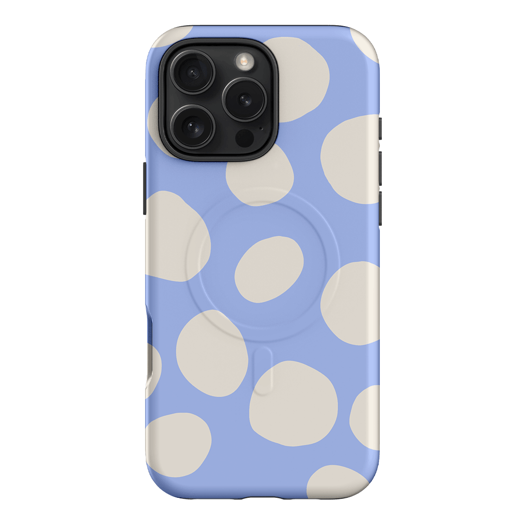Pebbles Periwinkle Salt Printed Phone Cases iPhone 16 Pro Max / Armoured MagSafe by Veronica Tucker - The Dairy
